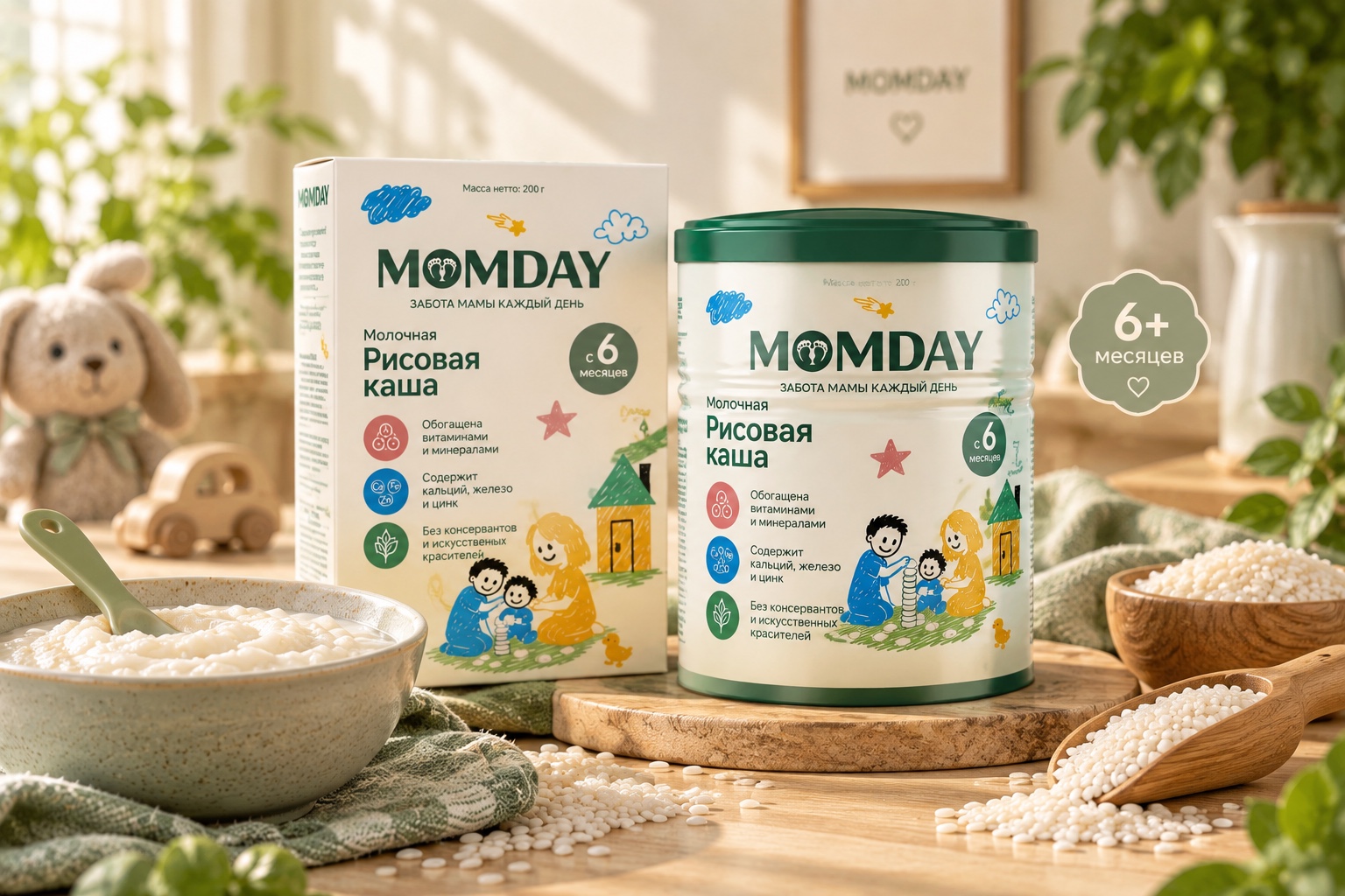 Молочная рисовая каша