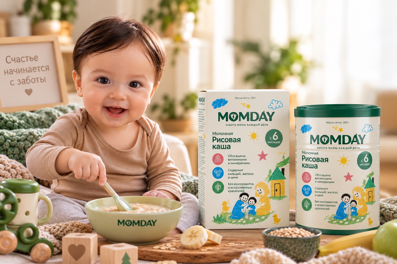 MOMDAY — забота о ребёнке и детское питание